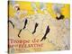 La Troupe De Mlle. Eglantine-Henri de Toulouse-Lautrec-Premier Image Canvas