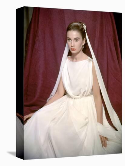 La tunique THE ROBE by HenryKoster with Jean Simmons, 1953 (photo)-null-Stretched Canvas