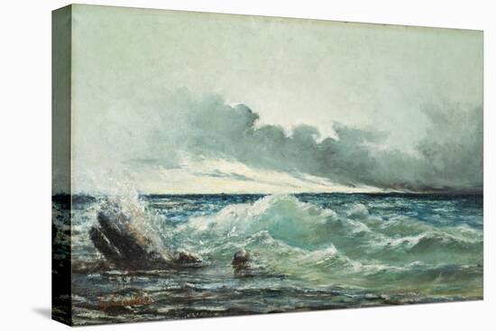 La Vague-Gustave Courbet-Premier Image Canvas