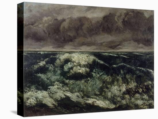 La Vague-Gustave Courbet-Premier Image Canvas