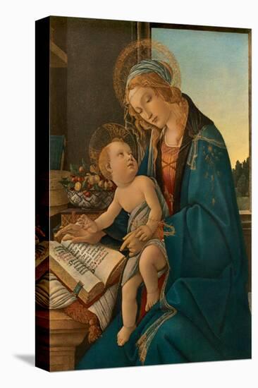 La Vergine col Figlio-Sandro Botticelli-Stretched Canvas
