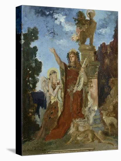 La Vie de l'Humanité : l'Age d'argent, Orphée-Gustave Moreau-Premier Image Canvas