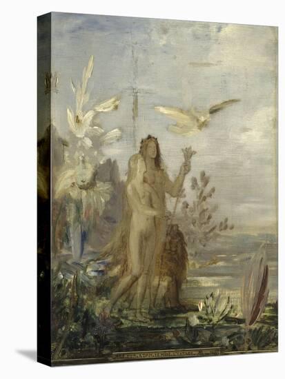 La Vie de l'Humanité : l'Age d'or, Adam-Gustave Moreau-Premier Image Canvas