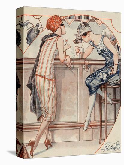 La Vie Parisienne, 1925, France-null-Premier Image Canvas