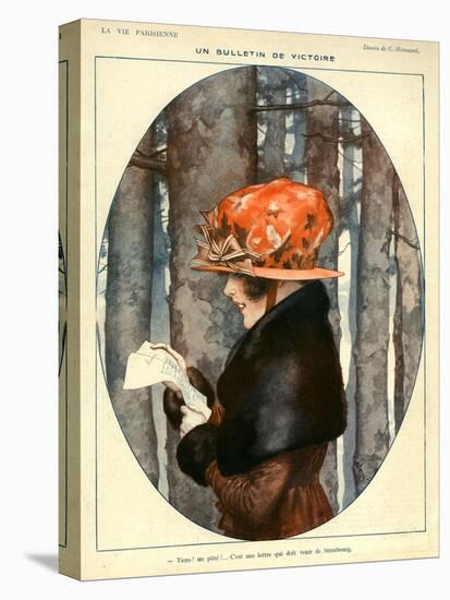 La Vie Parisienne, C Herouard, 1918, France-null-Premier Image Canvas