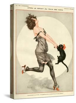 La Vie Parisienne, C Herouard, 1923, France-null-Premier Image Canvas