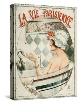 La Vie Parisienne, Cheri Herouard, 1919, France-null-Premier Image Canvas
