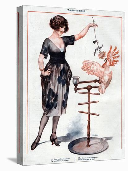 La Vie Parisienne, Cheri Herouard, 1922, France-null-Premier Image Canvas