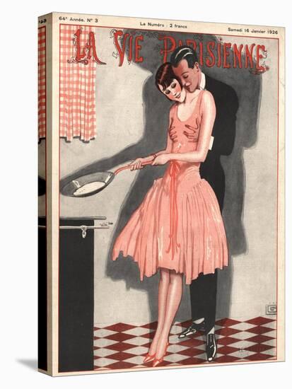 La Vie Parisienne, Erotica Glamour Womens Art Deco Cooking Magazine, France, 1926-null-Premier Image Canvas