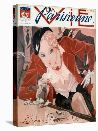 La Vie Parisienne, Magazine Cover, France, 1931-null-Premier Image Canvas