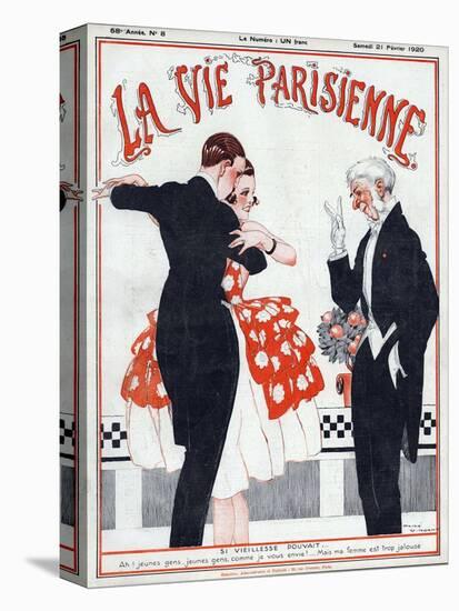 La vie Parisienne, Rene Vincent, 1920, France-null-Premier Image Canvas