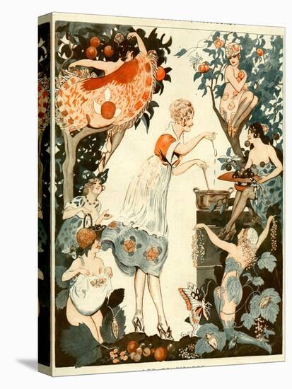 La Vie Parisienne, Vald'es, 1919, France-null-Premier Image Canvas