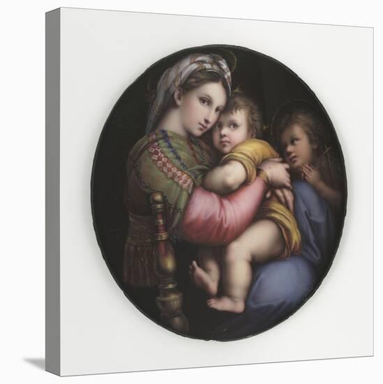 La Vierge à la chaise-Raffaello Sanzio-Premier Image Canvas