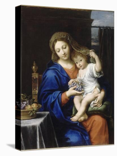 La Vierge à la grappe-Pierre Mignard-Premier Image Canvas