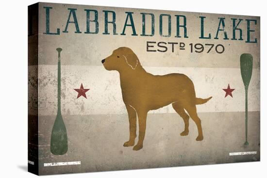 Labrador Lake Yellow Lab-Ryan Fowler-Stretched Canvas