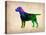 Labrador Retriever Watercolor-NaxArt-Stretched Canvas