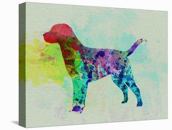 Labrador Retriever Watercolor-NaxArt-Stretched Canvas