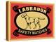 Labrador Safety Matches-Mark Rogan-Stretched Canvas