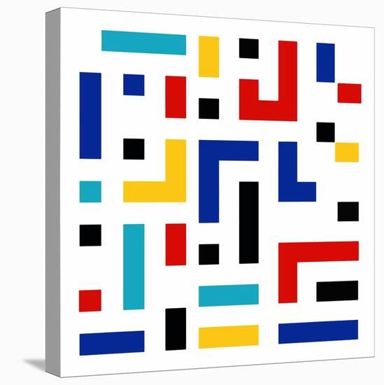 Labyrinth Colors, 2024-David Moore-Stretched Canvas