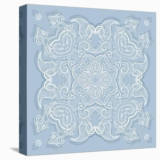 Lace Background: Mandala-Katyau-Stretched Canvas