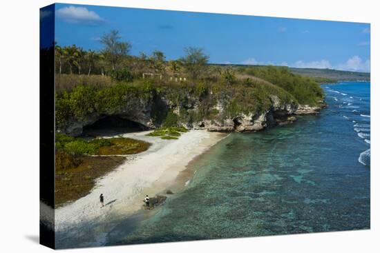 Ladder Beach, Saipan, Northern Marianas, Central Pacific, Pacific-Michael Runkel-Premier Image Canvas