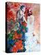 Ladies In Floral Dresses-Mary Smith-Premier Image Canvas