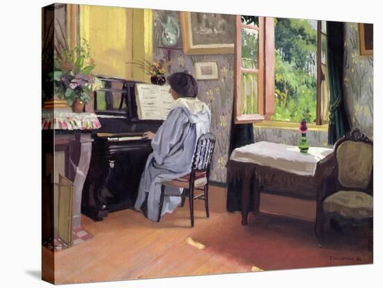 Lady at the Piano, 1904-Félix Vallotton-Premier Image Canvas