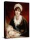 Lady Beechey and Her Baby, C.1800 (Oil on Canvas)-William Beechey-Premier Image Canvas
