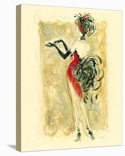 Lady Burlesque III-Dupre-Stretched Canvas