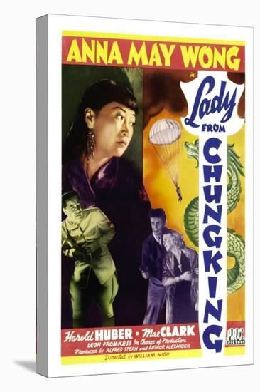Lady from Chungking, Anna May Wong, 1942-null-Stretched Canvas