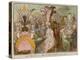 Lady Godina's Rout, Or, Peeping-Tom Spying Out Pope-Joan-James Gillray-Premier Image Canvas