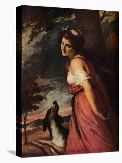 'Lady Hamilton as a Bacchante', 1785-George Romney-Premier Image Canvas