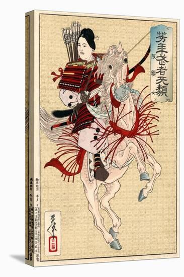 Lady Hangaku, C1885-Tsukioka Yoshitoshi-Premier Image Canvas