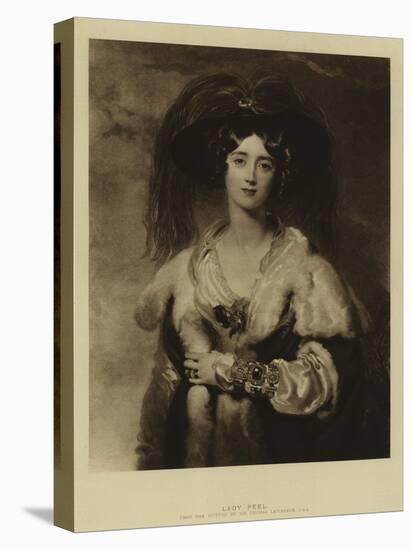 Lady Peel-Thomas Lawrence-Premier Image Canvas