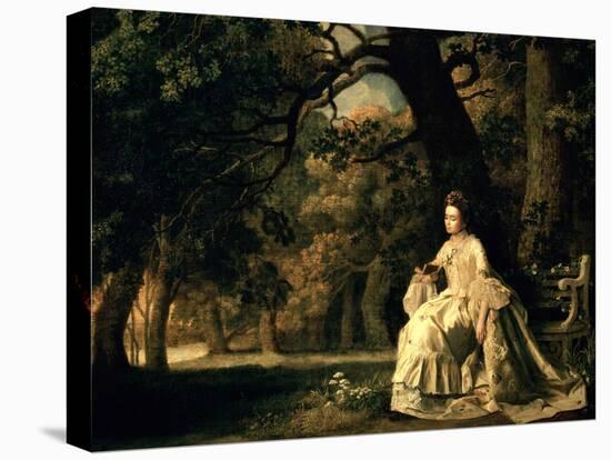 Lady Reading in a Park, circa 1768-70-George Stubbs-Premier Image Canvas