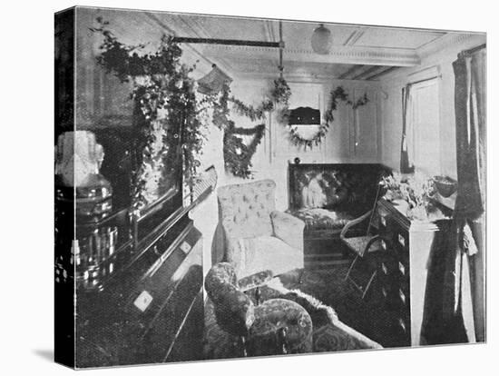 'Lady Roberts's cabin on the Dunnottar Castle, 1900-Unknown-Premier Image Canvas