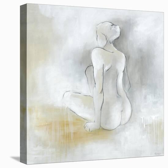 Lady Sitting-Rikki Drotar-Premier Image Canvas