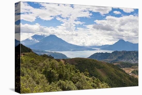 Lago De Atitlan (Lake Atitlan), Solola, Guatemala-Michael DeFreitas-Premier Image Canvas