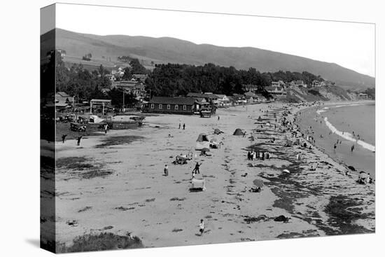 Laguna Beach Circa 1920-null-Premier Image Canvas