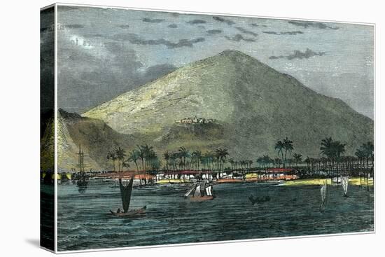 Lahaina, Maui, Hawaii, C1880-null-Premier Image Canvas