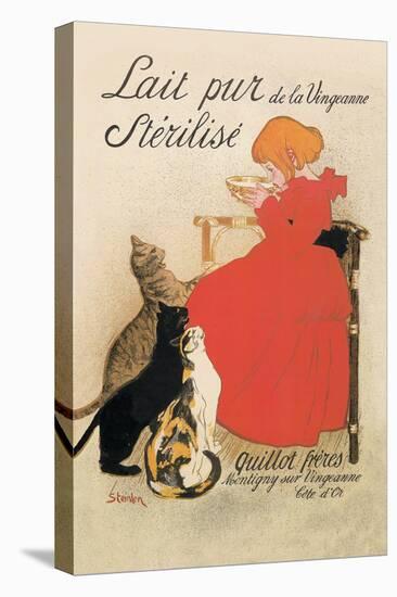 Lait Pur de la Vingeanne Sterilise-Th?ophile Alexandre Steinlen-Stretched Canvas