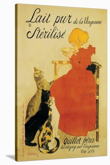 Lait Pur-Théophile Alexandre Steinlen-Stretched Canvas