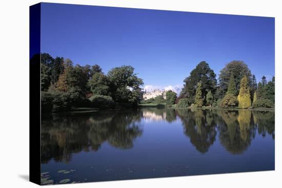 Lake and Trees at Sheffield Park Gardens, East Sussex - East-Sussex, Uk-Florian Monheim-Premier Image Canvas