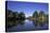 Lake and Trees at Sheffield Park Gardens, East Sussex - East-Sussex, Uk-Florian Monheim-Premier Image Canvas