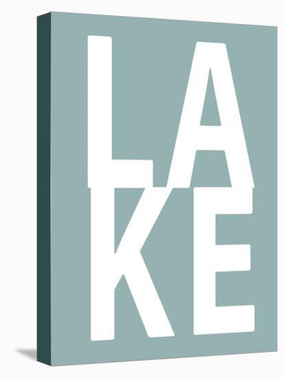 Lake Aqua-Jamie MacDowell-Stretched Canvas