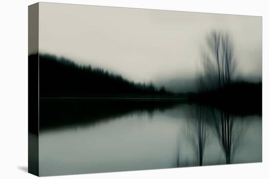 Lake at Dawn-Madeline Clark-Stretched Canvas