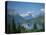 Lake Below Glaciated Peaks-Neil Rabinowitz-Premier Image Canvas