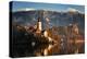 Lake Bled at Dawn with Santa Maria Church (Church of Assumption), Gorenjska, Julian Alps, Slovenia-Karen Deakin-Premier Image Canvas