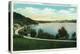Lake Bomoseen, Vermont, Scenic View of the Lake-Lantern Press-Stretched Canvas
