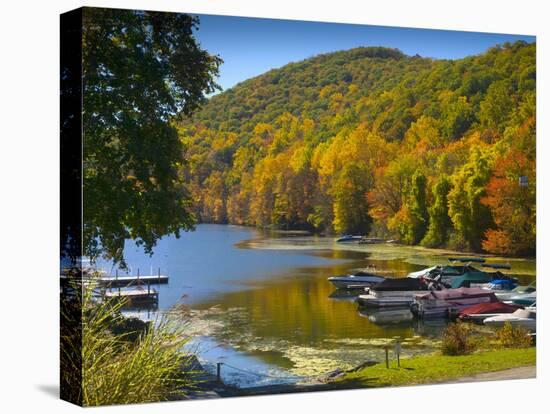 Lake Candlewood, Connecticut, New England, United States of America, North America-Alan Copson-Premier Image Canvas